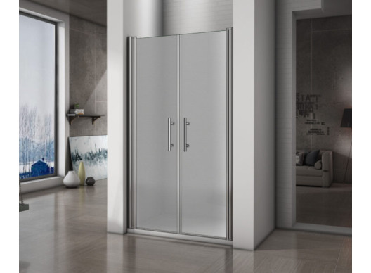 Sprchové dvere Interno dvojkrídlové 100 cm, matné sklo Sprchové dvere Interno dvojkrídlové 100 cm, matné sklo