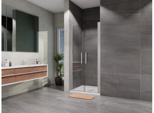 Sprchové dvere Interno dvojkrídlové 100 cm, číre sklo