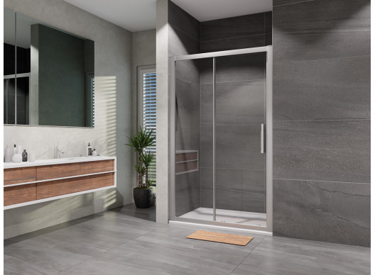 Sprchové dvere Interno posuvné 100 cm, číre sklo