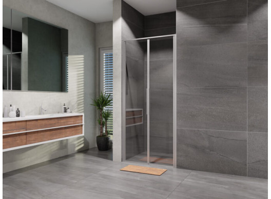 Sprchové dvere Lusso Slim dvojkrídlové 100 cm, číre sklo Sprchové dvere Lusso Slim dvojkrídlové 100 cm, číre sklo
