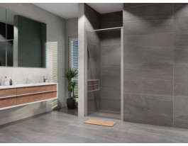 Sprchové dvere Lusso Slim krídlové 100 cm, číre sklo