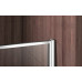 Sprchový kút Lusso Slim obdĺžnik otvárací 100×80 cm, číre sklo