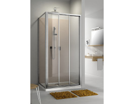Sprchovacia zástena Moderno - Zasúvacie dvere montáž so stenou 800/1900