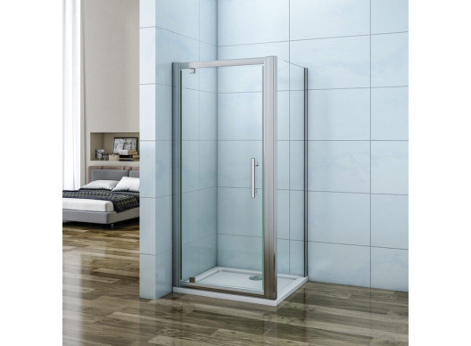 Sprchový kút Quadro pivot štvorec otvárací 80×80 cm, číre sklo Sprchový kút Quadro pivot štvorec otvárací 80×80 cm, číre sklo