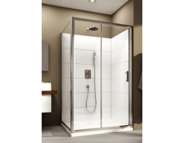 Štvorcová sprchovacia zástena Supra Pro 1000/1900 - Pevná stena